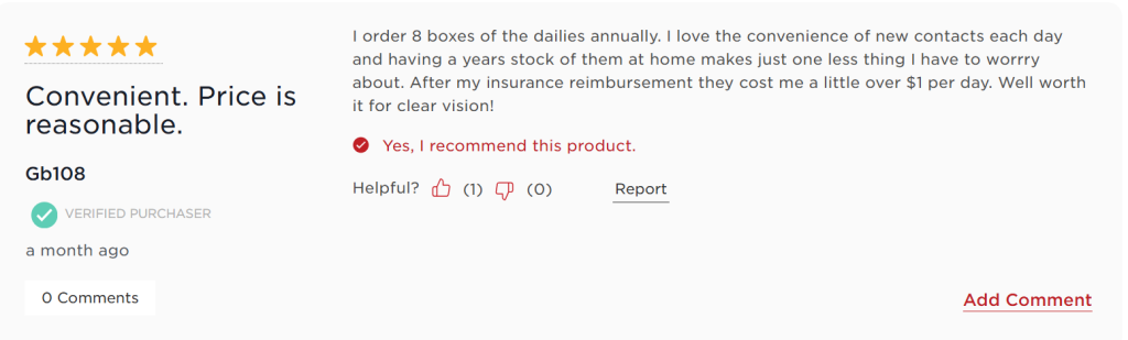 EZContacts Review Screenshot