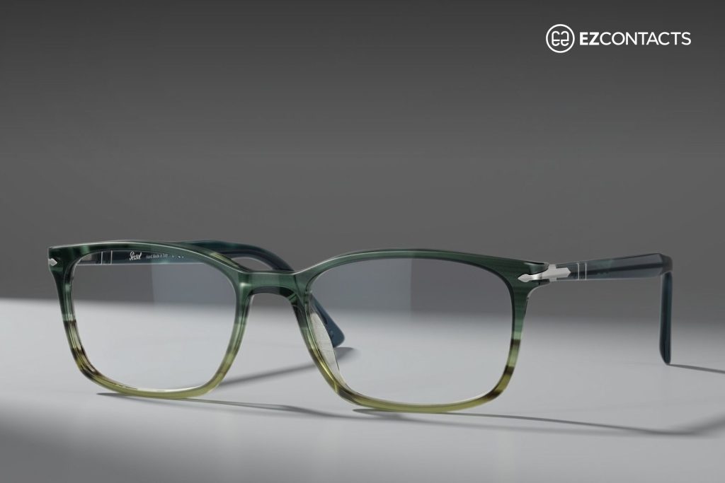 Persol PO3189V in Grey Striped Green Gradient