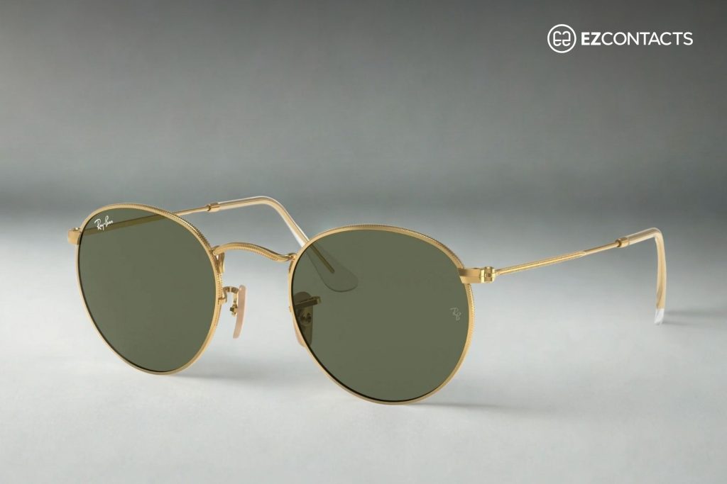 Ray-Ban RB3447N ROUND METAL Sunglasses