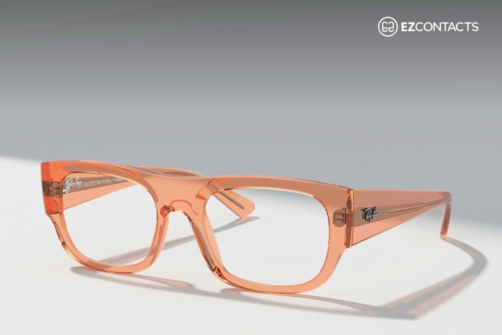 Ray-Ban Kristin RX7218 in Transparent Orange
