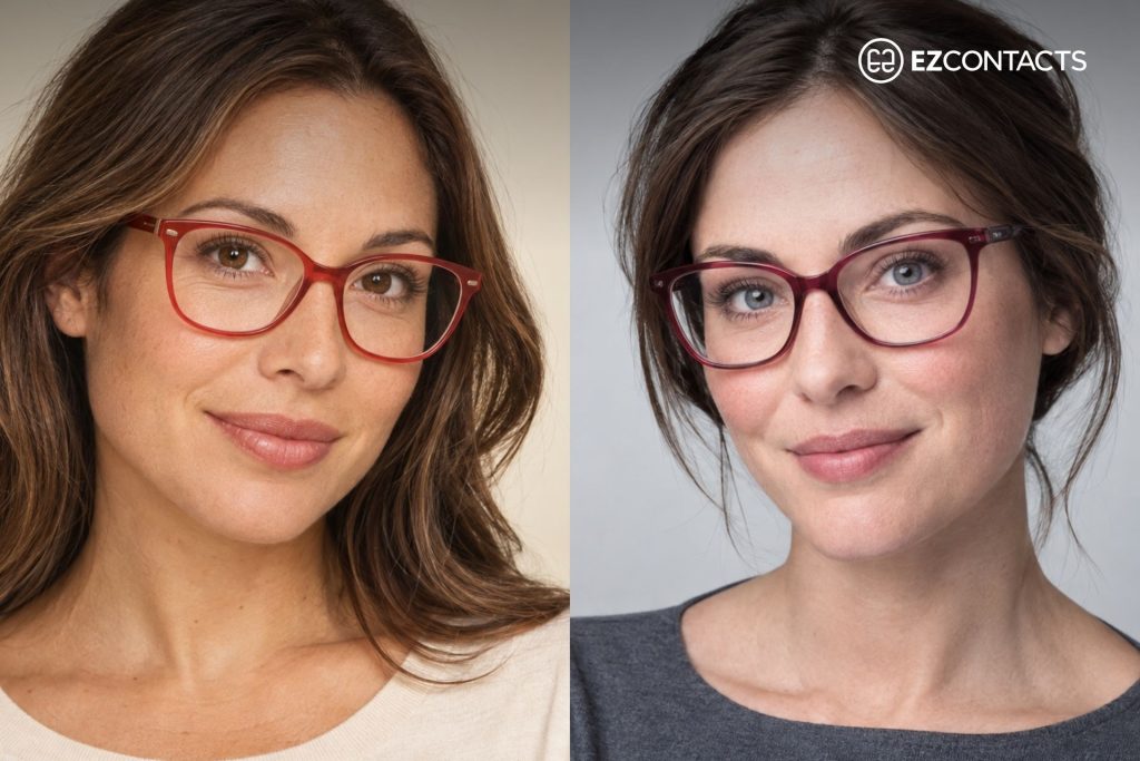 Warm vs Cool Tones and Red Glasses