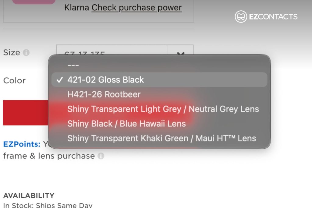 Maui Jim Choices