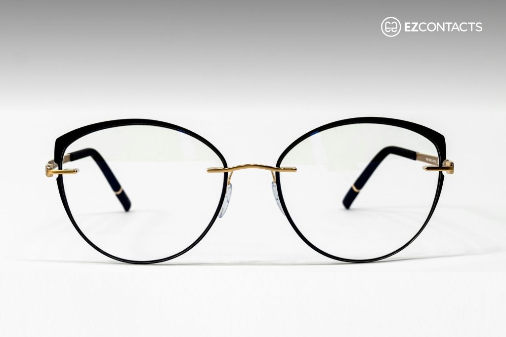 Glasses With Black Rims
